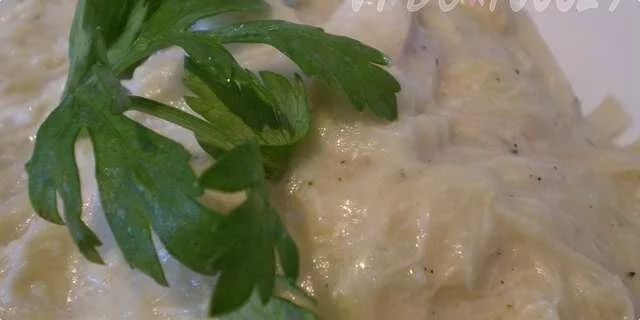 Ajmokac - creamy chicken sauce-stew