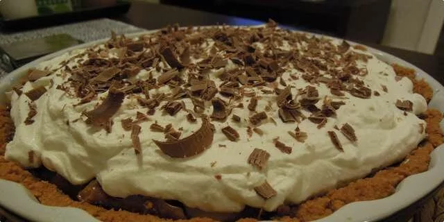 Banoffee pie (Американский пирог с бананами и дульсе де лече)