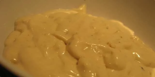 2 versions of pasta cheese sauce