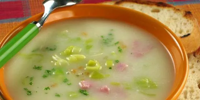 Leek soup