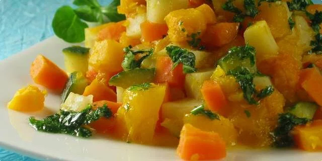 Aromatic vegetable side dish