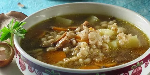 Barley soup