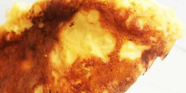 A fluttering omelet