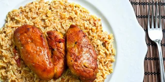 Chicken Machboos - курица с рисом по-бахрейнски