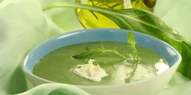 Cream of chard soup