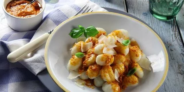 Gnocchi with rosso sauce