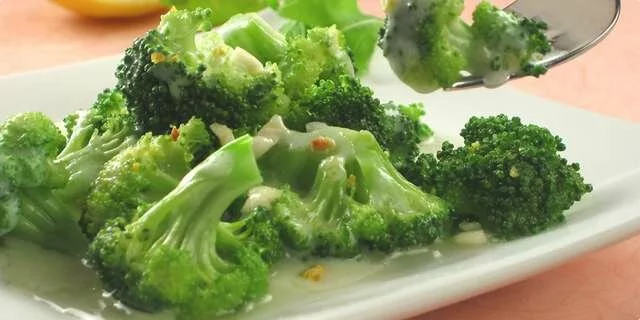 Broccoli with garlic