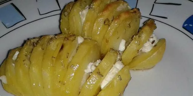 Abanico de patatas