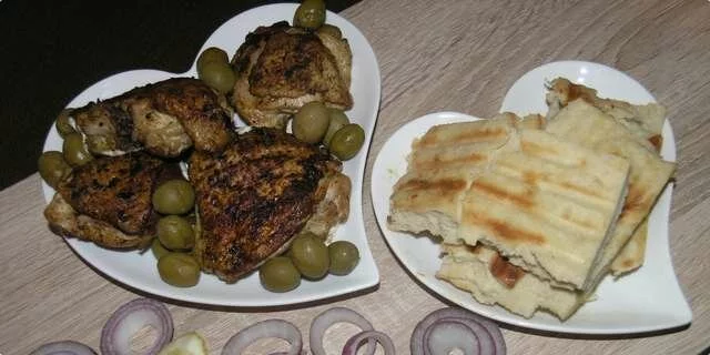 # 2. Цыпленок альфахм по-арабски