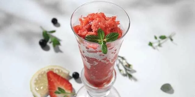 Sorbet de fraise