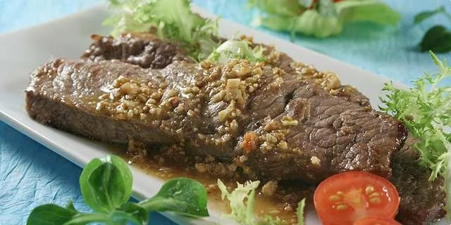 Bistec en salsa sexy