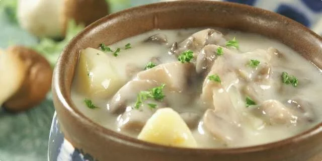 Soupe à champignons