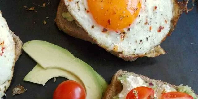 Aguacate para el desayuno