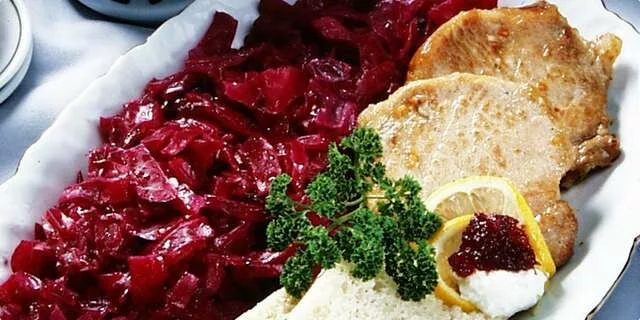 Rotkohl die tschechische Weise