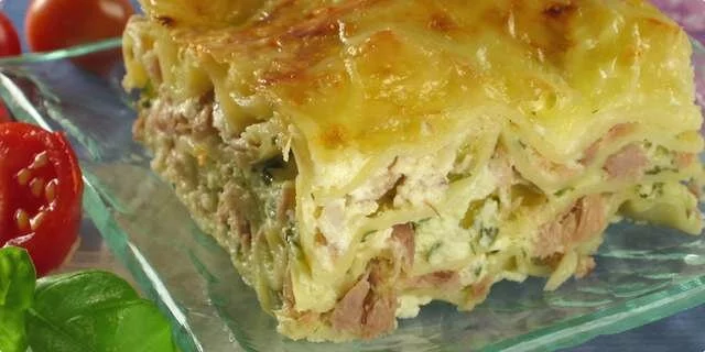 Lasagne al forno con il tonno