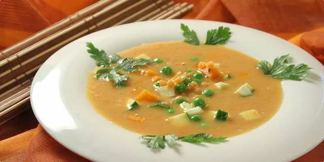Rich curry soup