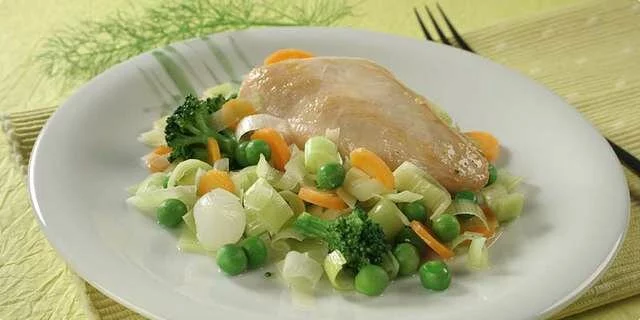 Chicken with vegetables