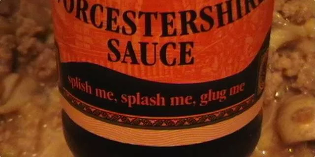 Aderezo de espagueti con salsa Worcestershire