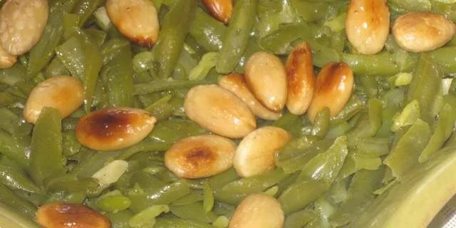 Vainas de almendras