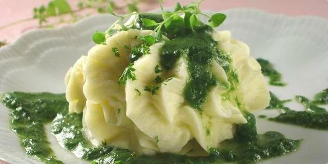 Fine spinach sauce