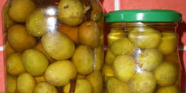 Aceitunas en salmuera