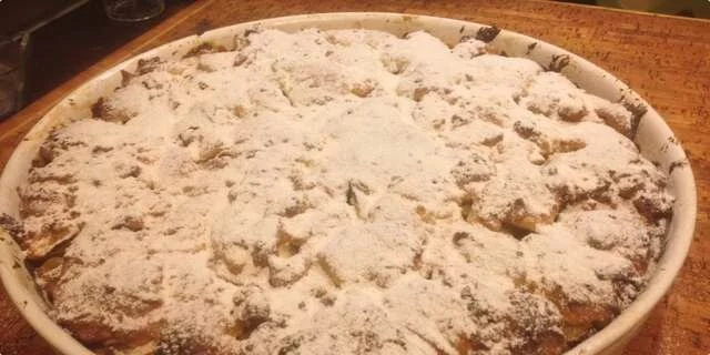 Apple crumble (пирог с яблочной крошкой)