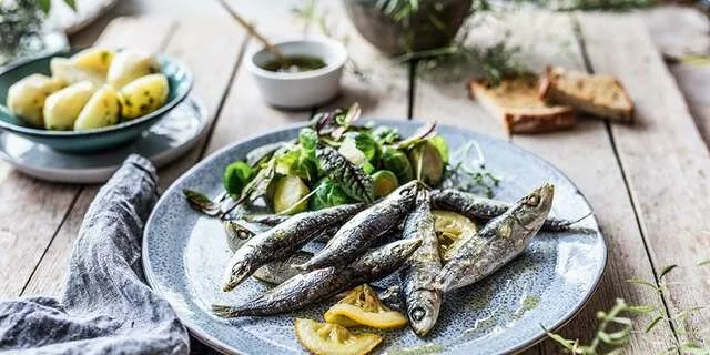 Sardinas al horno