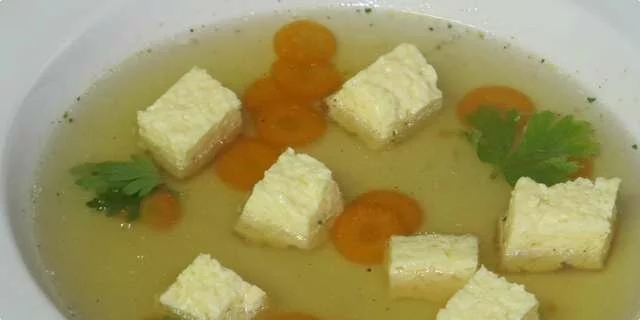 EIERSTICH - дополнение к супам