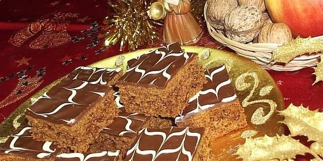 Advent Brownies, with honey