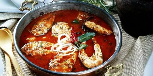 Caldo de pescado de río