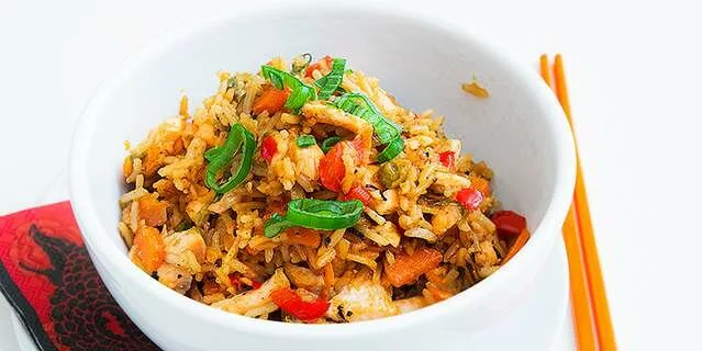 FIRECRACKER RICE - рубашка из лосося в японском стиле