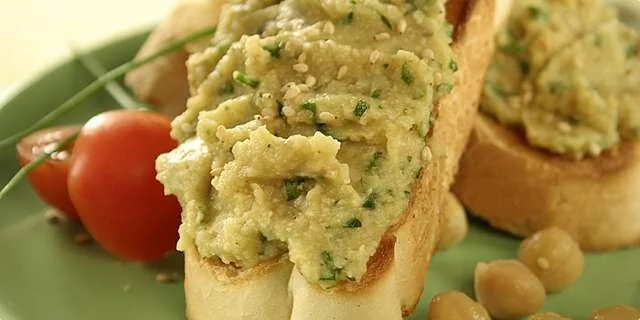 Fine chickpea spread